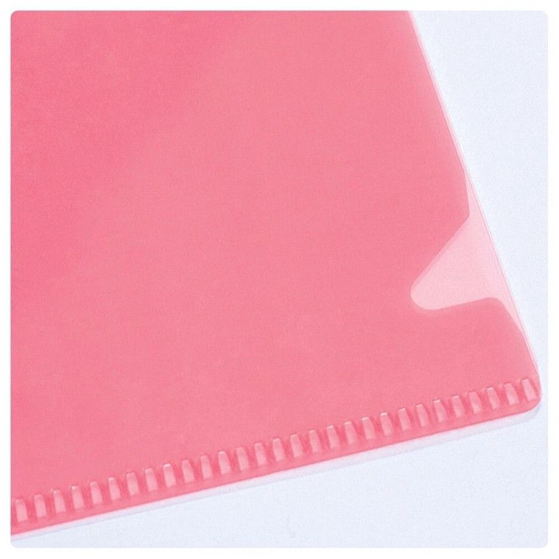 PASTA EM L A4 42PP VERMELHO DAC - REF. 42VM - CAIXA COM 10 UNIDADES