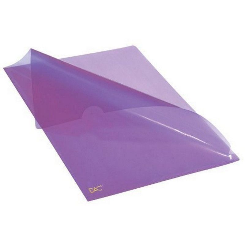 PASTA EM L A4 42PP LILAS DAC - REF. 42LI - CAIXA COM 10 UNIDADES