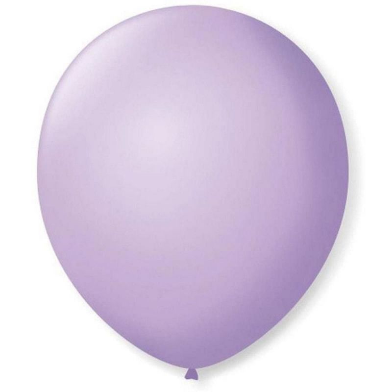 BALAO NUMERO 7 LILAS BABY COM 50 - REF. 17.66.50 - PACOTE COM 50 UNIDADES