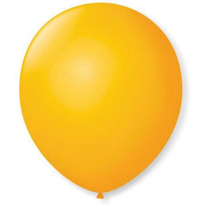 BALAO NUMERO 7 AMARELO SOL COM 50 - REF. 17.84.50 - PACOTE COM 50 UNIDADES