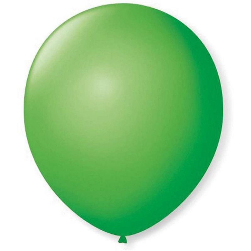 BALAO NUMERO 7 VERDE MACA COM 50 - REF. 17.83.50 - PACOTE COM 50 UNIDADES