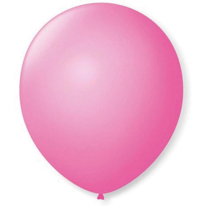 BALAO NUMERO 7 ROSA TUTTI FRUTTI COM 50 - REF. 17.57.50 - PACOTE COM 50 UNIDADES