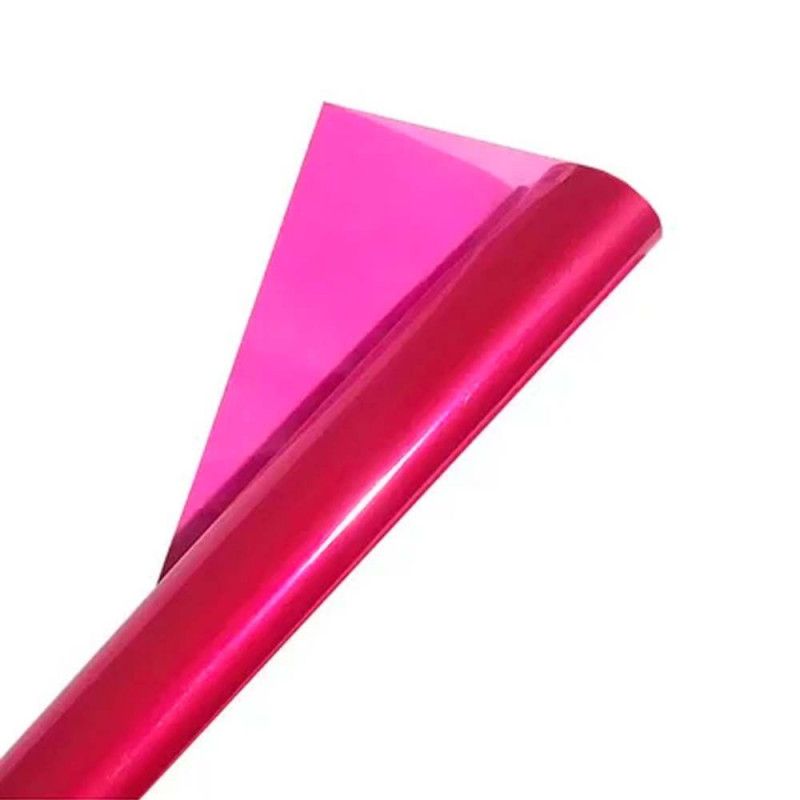 PAPEL CELOFANE 85X100CM PINK FOLHA CROMUS - REF. 32405 - PACOTE COM 50 UNIDADES