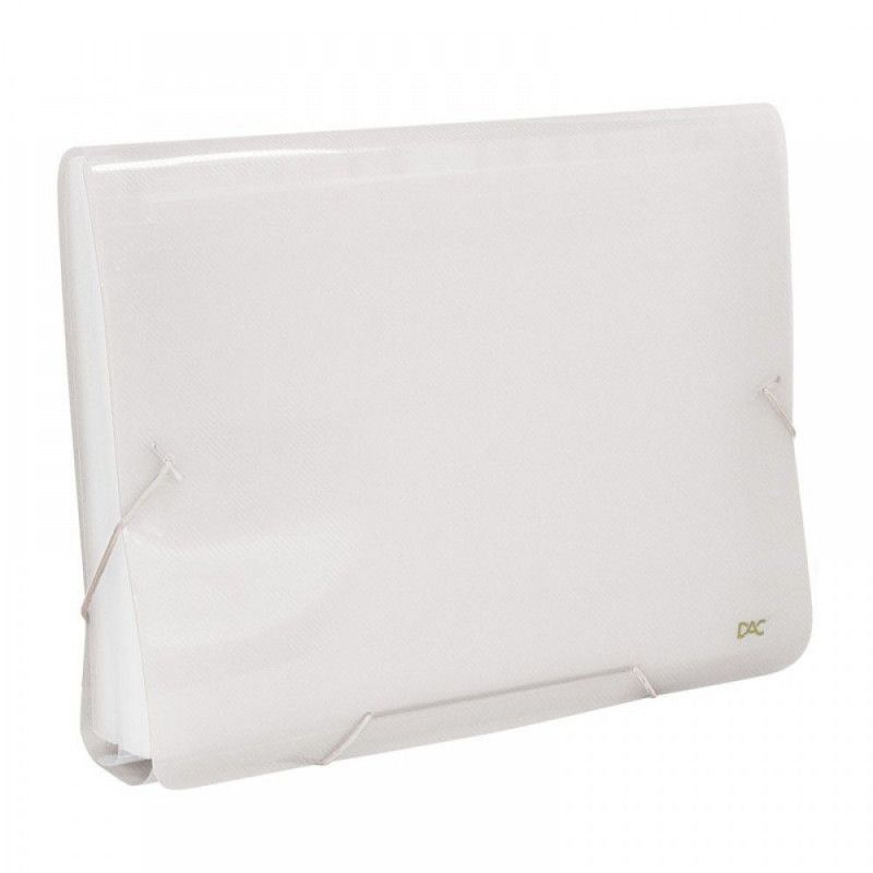 PASTA SANFONADA OFICIO 31 DIVISORIAS TRANSPARENTE DAC - REF. 6019-TR - 1 UNIDADE