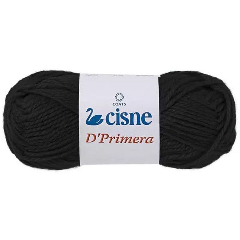 NOVELO DE LA 40G PRETO CISNE CORRENTE - REF. 0000N - PACOTE COM 5 UNIDADES