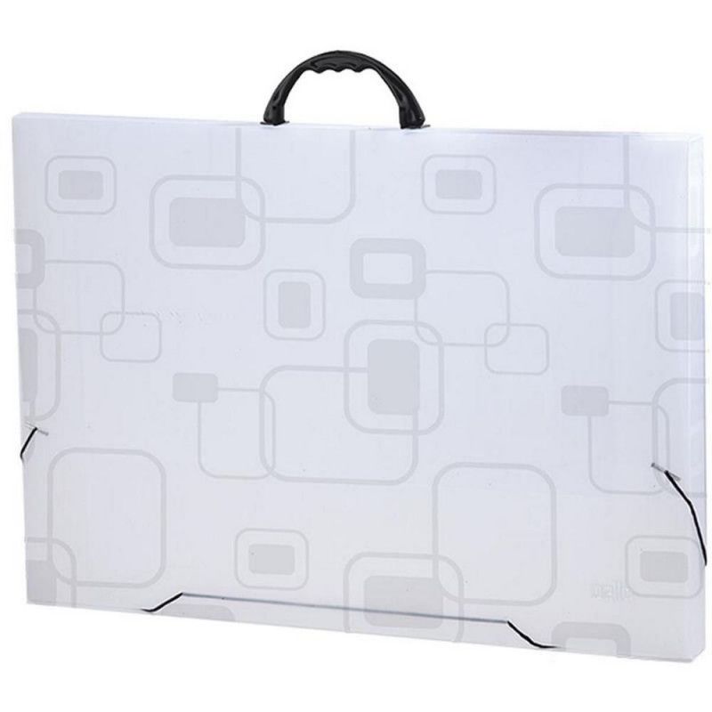 MALETA A3 COM ALCA SMILE CRISTAL 2151.H DELLO - REF. 2151.H - 1 UNIDADE