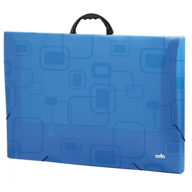 MALETA A3 COM ALCA SMILE AZUL 2151.C DELLO - REF. 2151.C - 1 UNIDADE