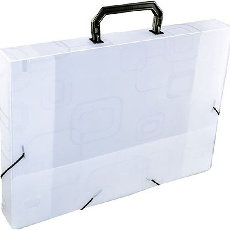 MALETA OFICIO COM ALCA CRISTAL 2152.H DELLO SMILE - REF.2152.H - 1 UNIDADE