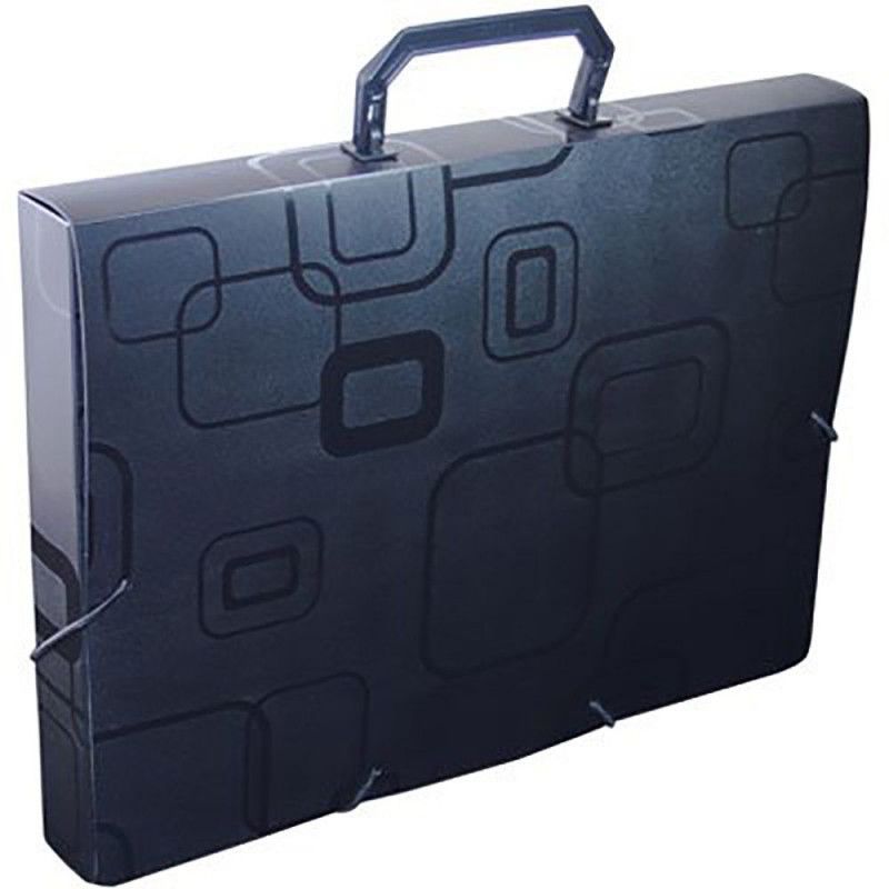 MALETA OFICIO COM ALCA PRETO 2152.P DELLO SMILE - REF. 2152.P - 1 UNIDADE