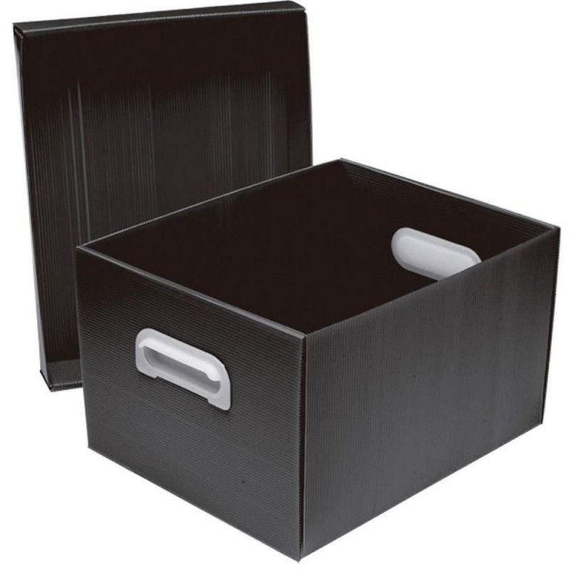 CAIXA ORGANIZADORA M 370X280X212MM POLIBRAS - REF. 22204 - 1 UNIDADE