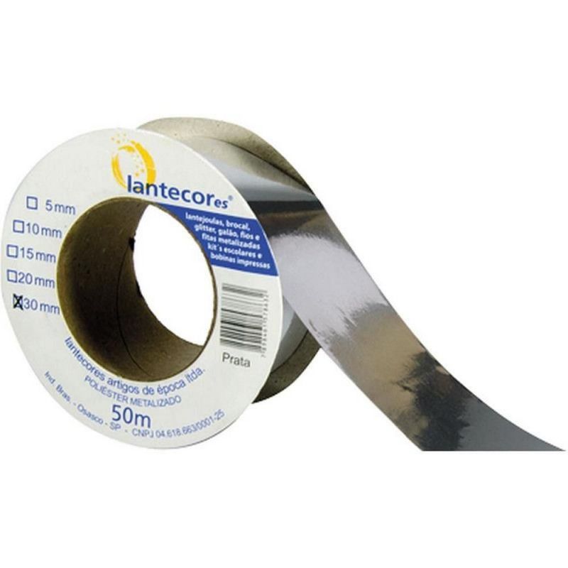 FITA METALICA 20MMX50M LANTECOR - 1 UNIDADE