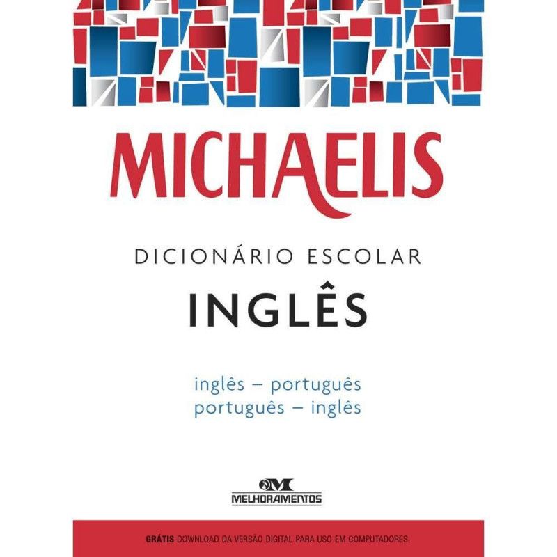 DICIONARIO INGLES/PORTUGUES MICHAELIS - REF. 7847-1  - 1 UNIDADE