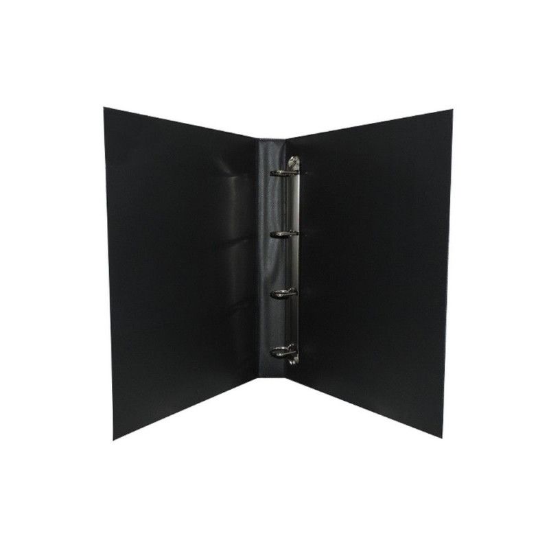 FICHARIO UNIVERSITARIO 4 ARGOLAS PRETO COM CRISTAL 7059 - REF. 7059 - 1 UNIDADE