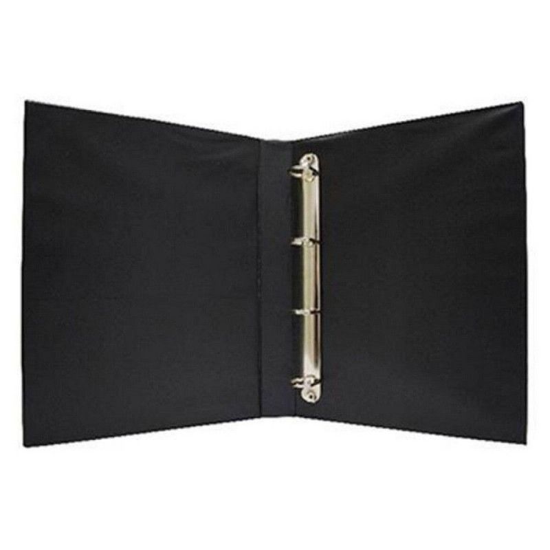 FICHARIO COLEGIAL 1/4 ARGOLAS PRETO DAC - REF. 56 - CAIXA MASTER COM 8 UNIDADES