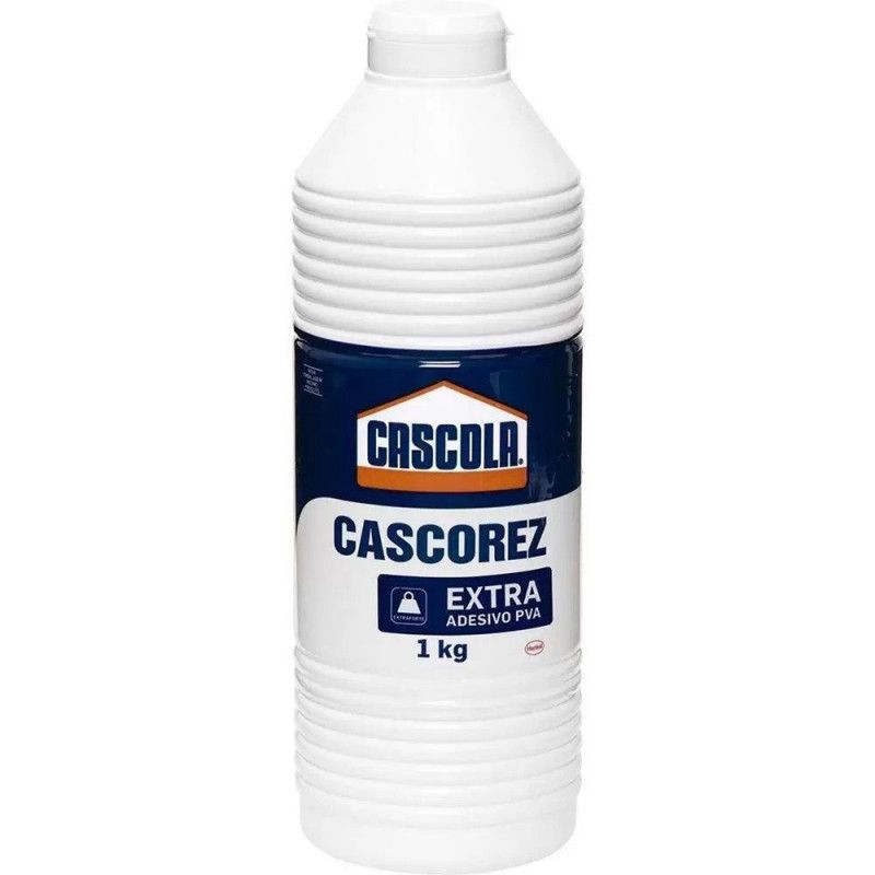 COLA BRANCA 1 KG CASCOREZ EXTRA - 1406741 CAIXA COM 12 UNIDADES