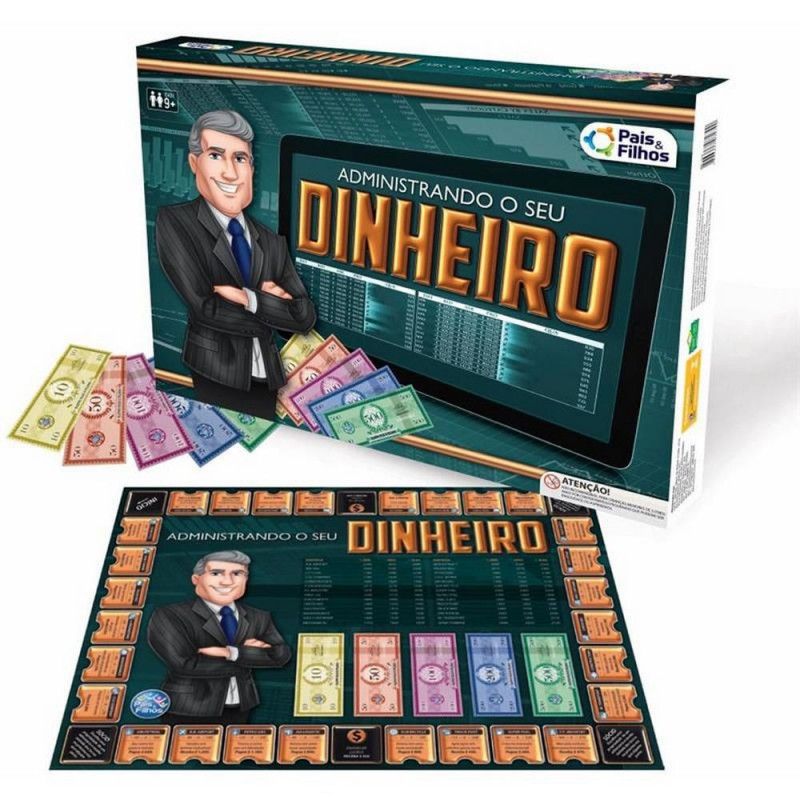 JOGO ADMINISTRANDO SEU DINHEIRO PAIS E FILHOS - REF. 1177 - 1 UNIDADE