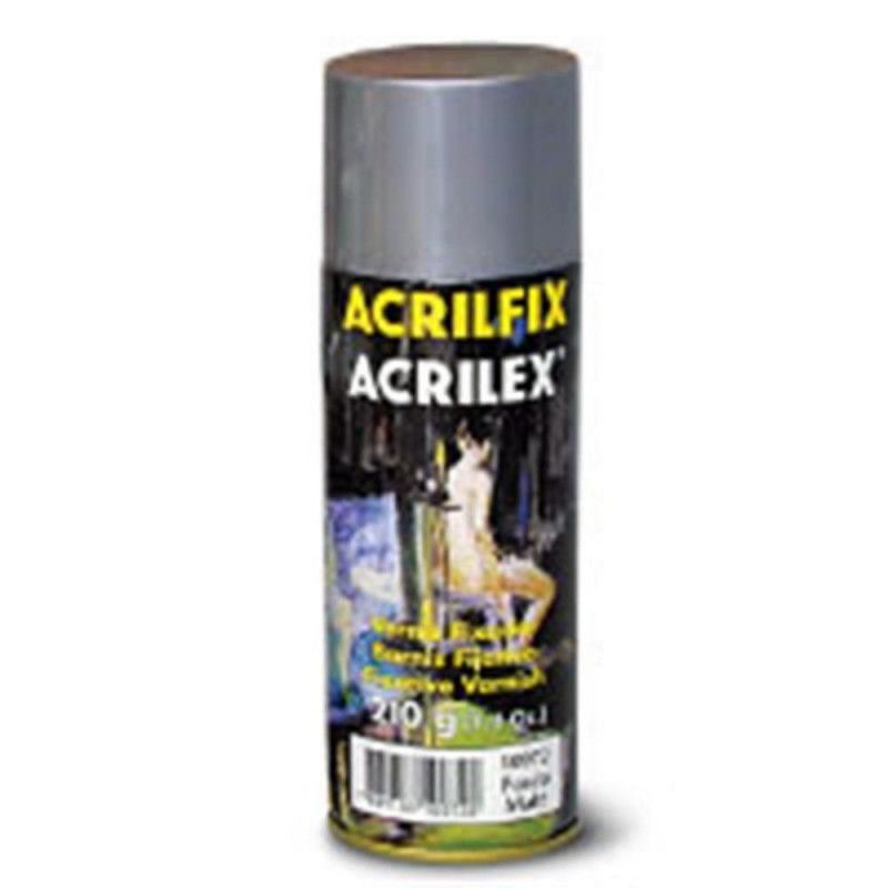 VERNIZ SPRAY BRILHANTE 300ML ACRILEX - CAIXA COM 6 UNIDADES