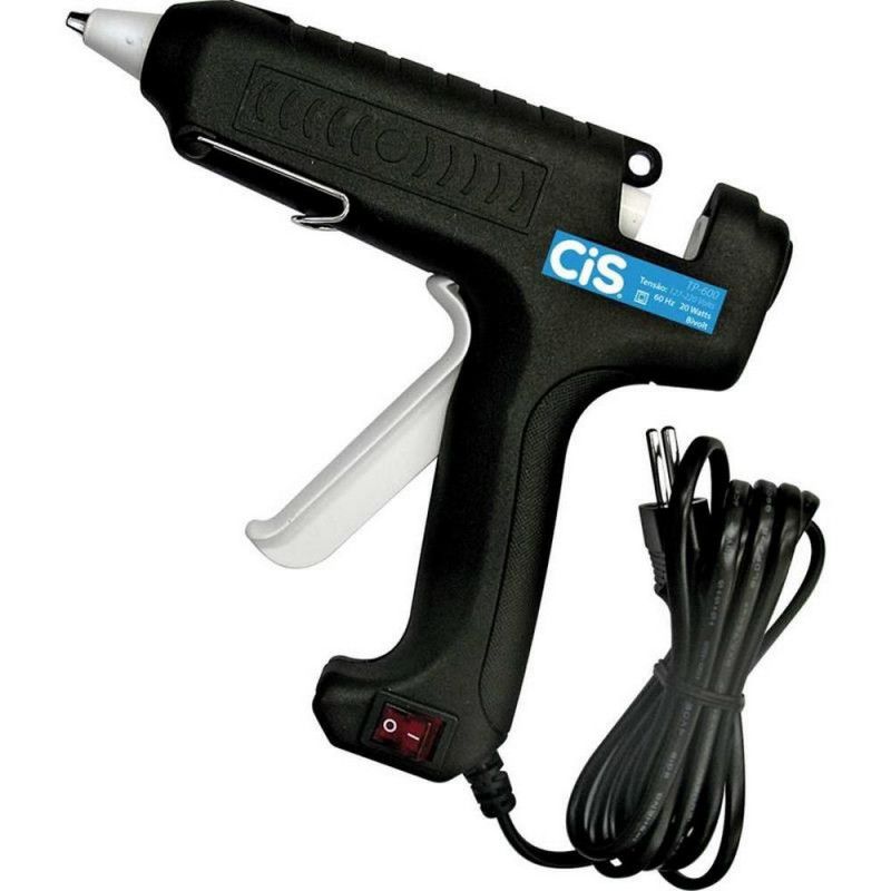 PISTOLA COLA QUENTE PROFISSIONAL - REF TP-600 - 1 BLISTER