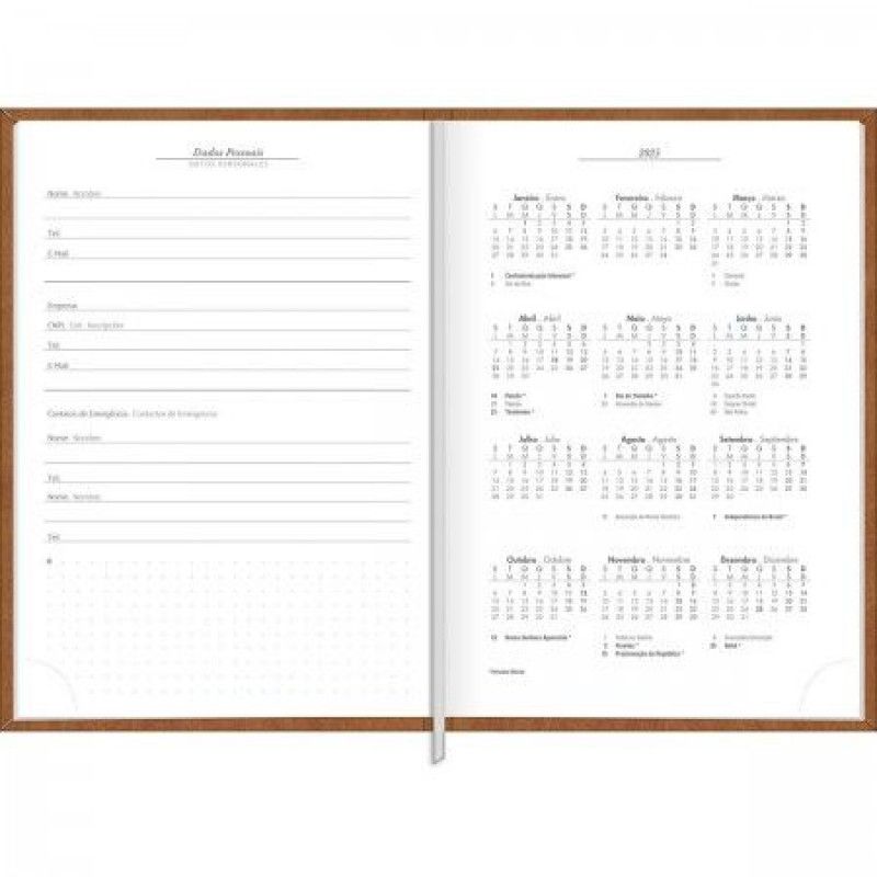 AGENDA COSTURADA PRATIKA COLOR - REF. 12008 - 1 UNIDADE