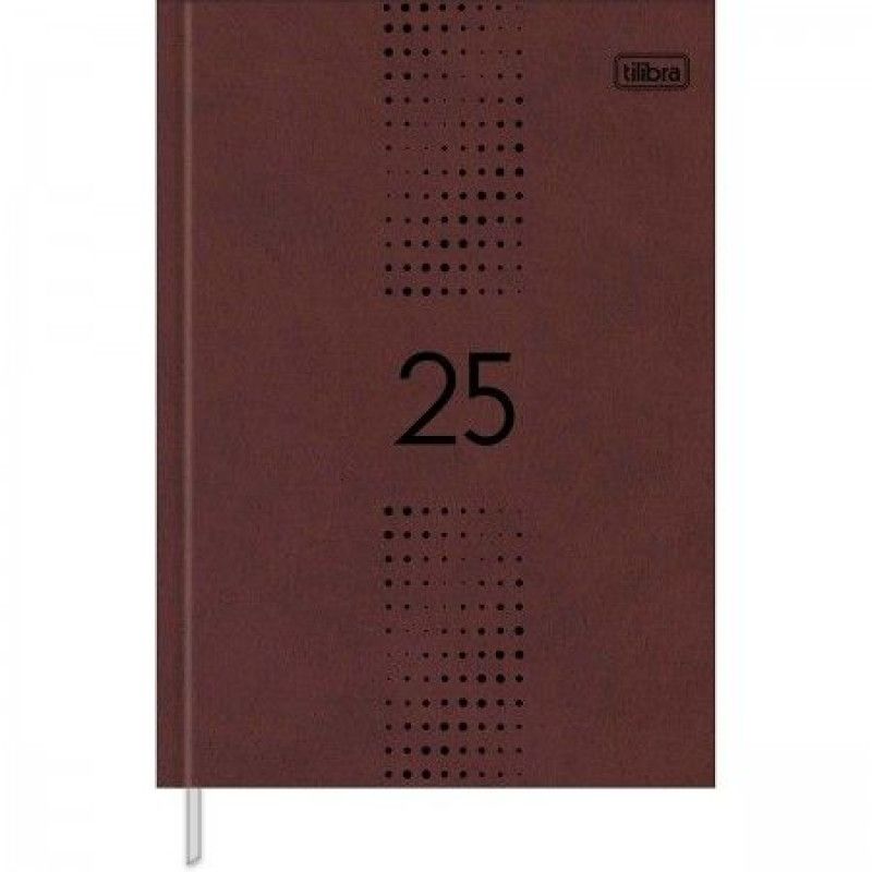 AGENDA COSTURADA PRATIKA CORES TILIBRA 2025 - REF. 120081 - PACOTE COM 5 UNIDADES