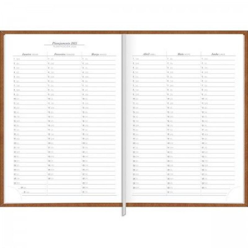 AGENDA COSTURADA PRATIKA CORES TILIBRA 2025 - REF. 120081 - PACOTE COM 5 UNIDADES