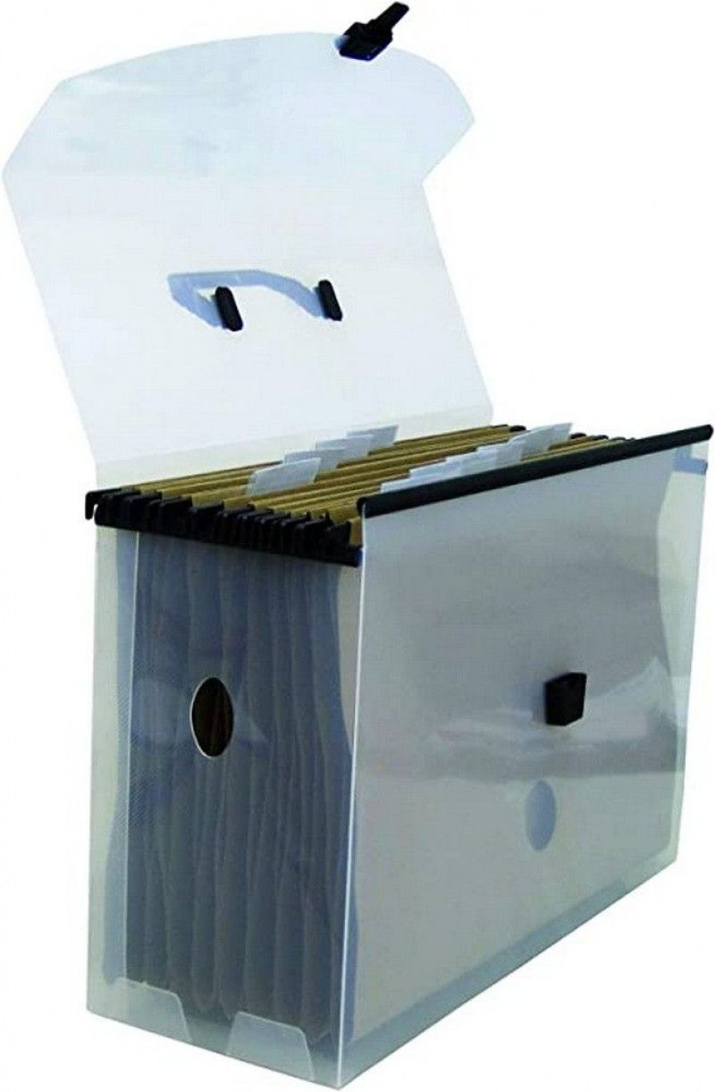 MALETA ARQUIVO COM 10 PASTA SUSPENSAS DELLOPLAST - REF. 0317.H - 1 UNIDADE