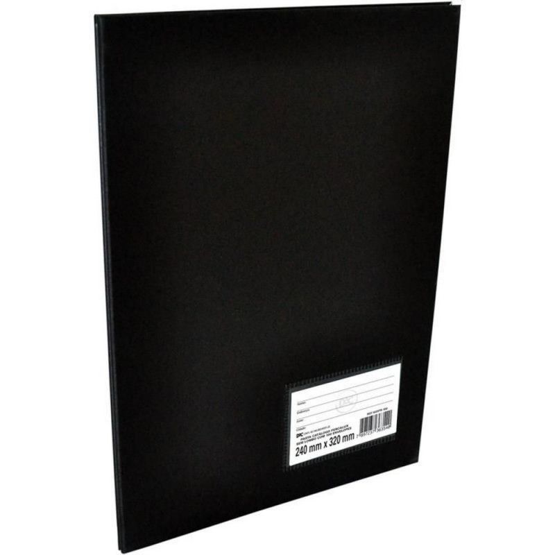 PASTA CATALOGO 50 ENVELOPES OFICIO PERCALUX PRETO DAC - REF. 1035PR - 1 UNIDADE
