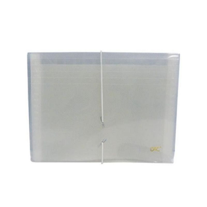 PASTA SANFONADA DUPLICATA 31 DIVISORIAS TRANSPARENTE DAC - REF. 6020-TR - 1 UNIDADE