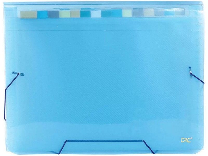 PASTA SANFONADA A4 31 DIVISORIAS AZUL 6018 DAC - REF. 6018-AZ - 1 UNIDADE