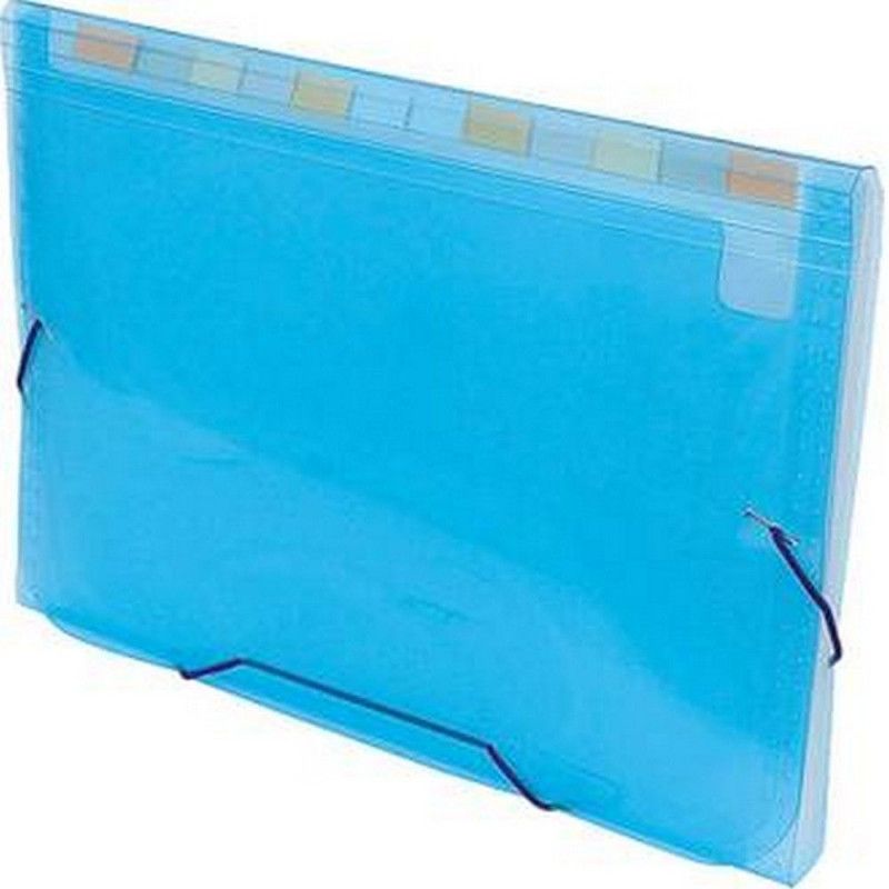 PASTA SANFONADA A4 31 DIVISORIAS AZUL 6018 DAC - REF. 6018-AZ - 1 UNIDADE