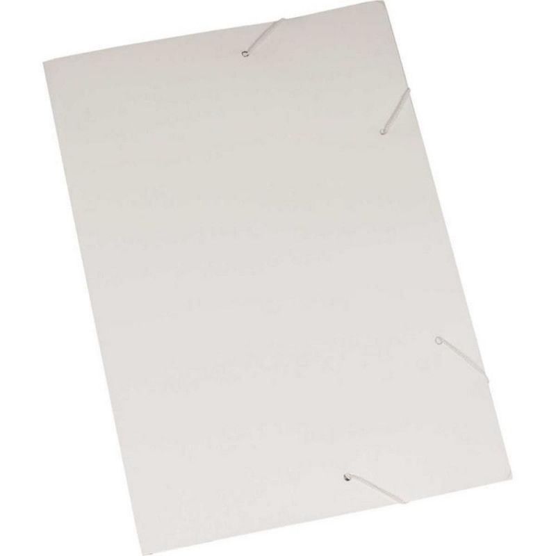 PASTA ABA ELASTICO PAPELAO OFICIO BRANCO POLYCART - REF. 2004-BC - CAIXA COM 20 UNIDADES