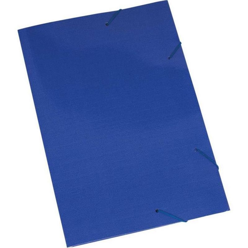 PASTA ABA ELASTICO PAPELAO OFICIO AZUL POLYCART - REF. 2004-AZ - CAIXA COM 20 UNIDADES