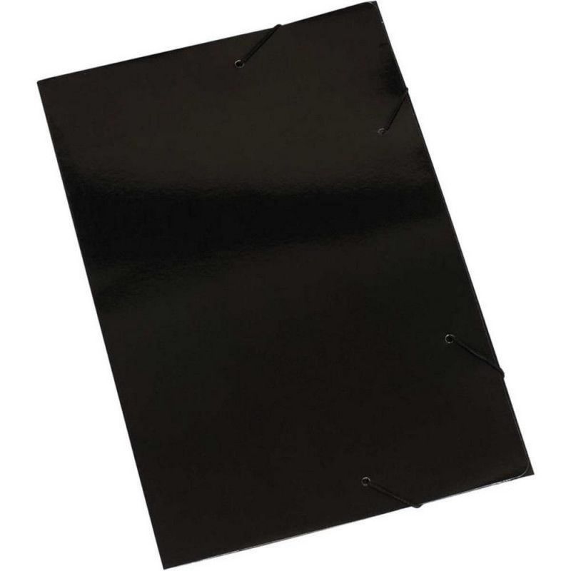 PASTA ABA ELASTICO PAPELAO OFICIO PRETO  - REF. 2004-PT - CAIXA COM 20 UNIDADES