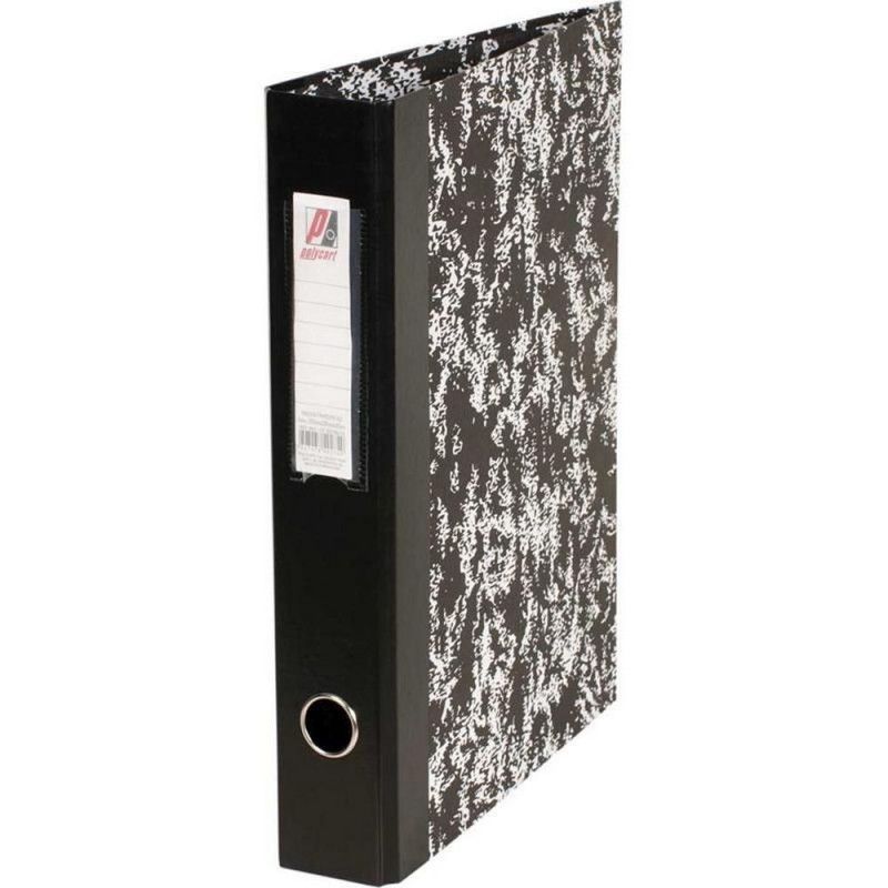 PASTA REGISTRADORA A-Z LOMBO ESTREITO POLYCART - REF. 9011 - PACOTE COM 4 UNIDADES