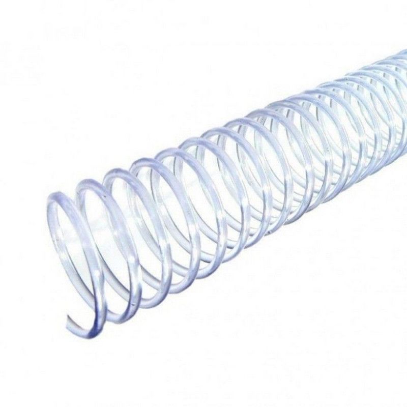 ESPIRAL 20 MM TRANSPARENTE 120 FOLHAS - CAIXA COM 80 UNIDADES