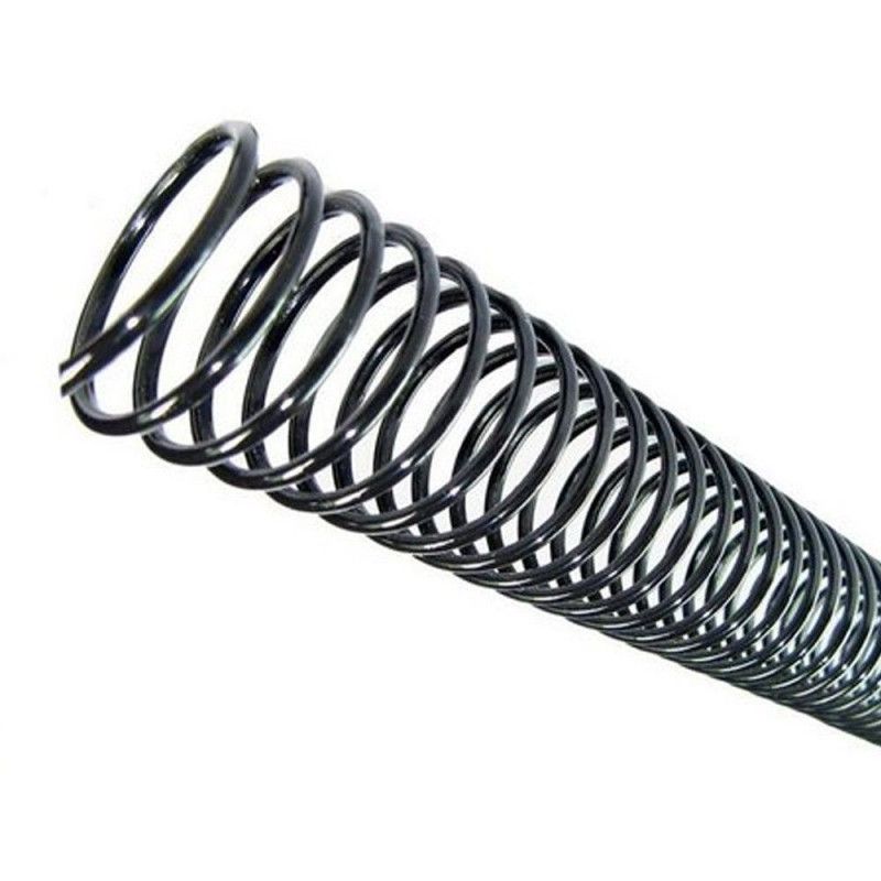 ESPIRAL 23 MM PRETO 150 FOLHAS - CAIXA COM 60 UNIDADES