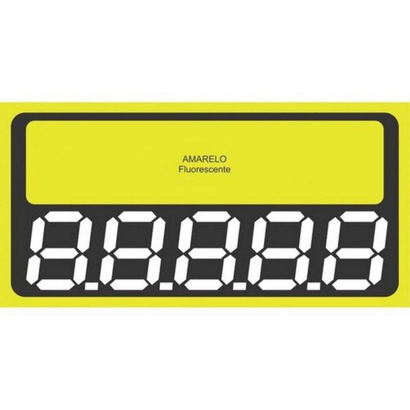 ETIQUETA PRECO 100X55MM PVC GRESPAN - 1 UNIDADE