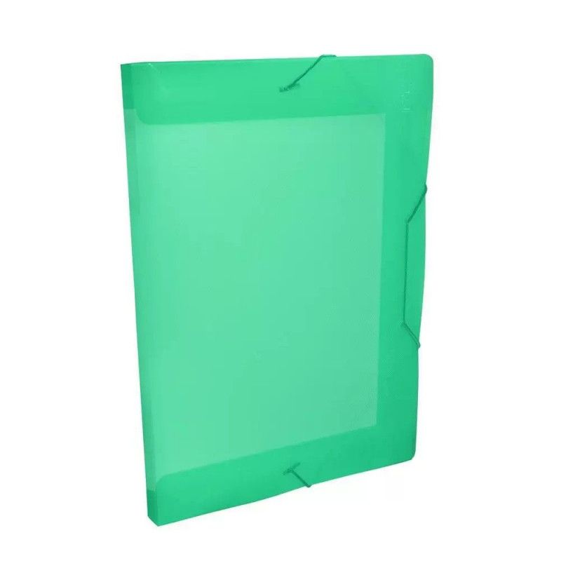 PASTA ABA ELASTICA PLASTICA 20MM SOFT VERDE DAC - REF. 502VD - CAIXA COM 10 UNIDADES