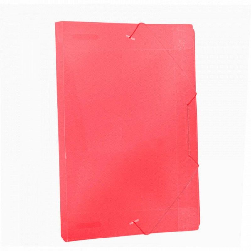 PASTA ABA ELASTICA PLASTICA 20MM SOFT VERMELHO DAC - REF. 502VM - CAIXA COM 10 UNIDADES