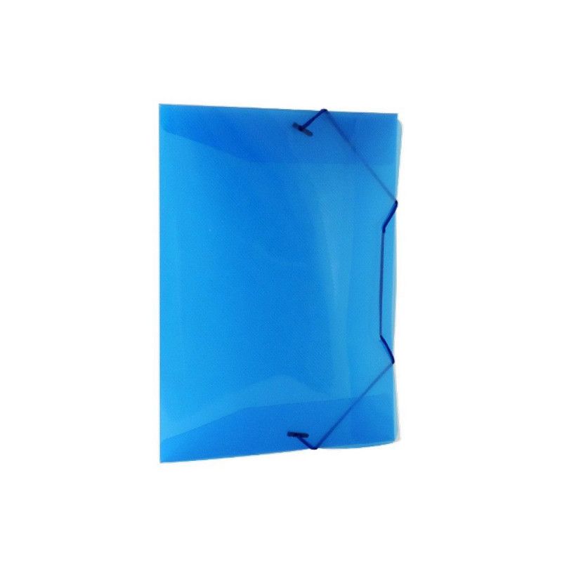 PASTA ABA ELASTICO PLASTICA MINI SOFT AZUL DAC - REF. 500AZ - CAIXA COM 10 UNIDADES