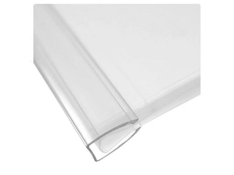 PASTA CANALETA A4 TRANSPARENTE DAC - REF. 822TR - CAIXA COM 10 UNIDADES