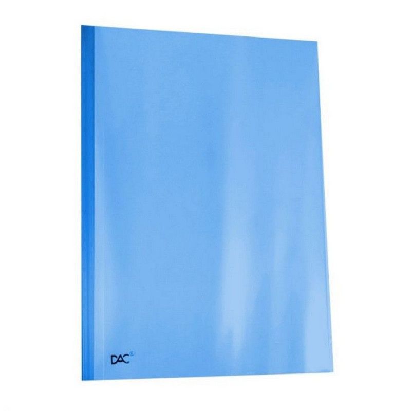 PASTA CANALETA A4 AZUL DAC - REF. 822AZ - CAIXA COM 10 UNIDADES