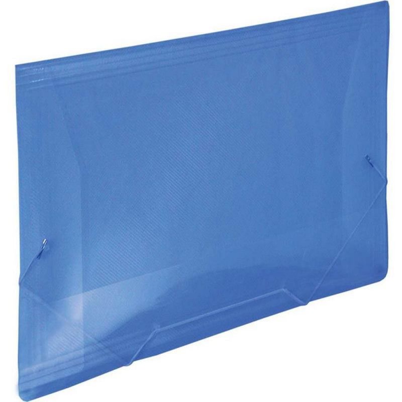 PASTA ABA ELASTICO PLASTICA OFICIO AZUL DAC - REF. 501AZ - CAIXA COM 10 UNIDADES