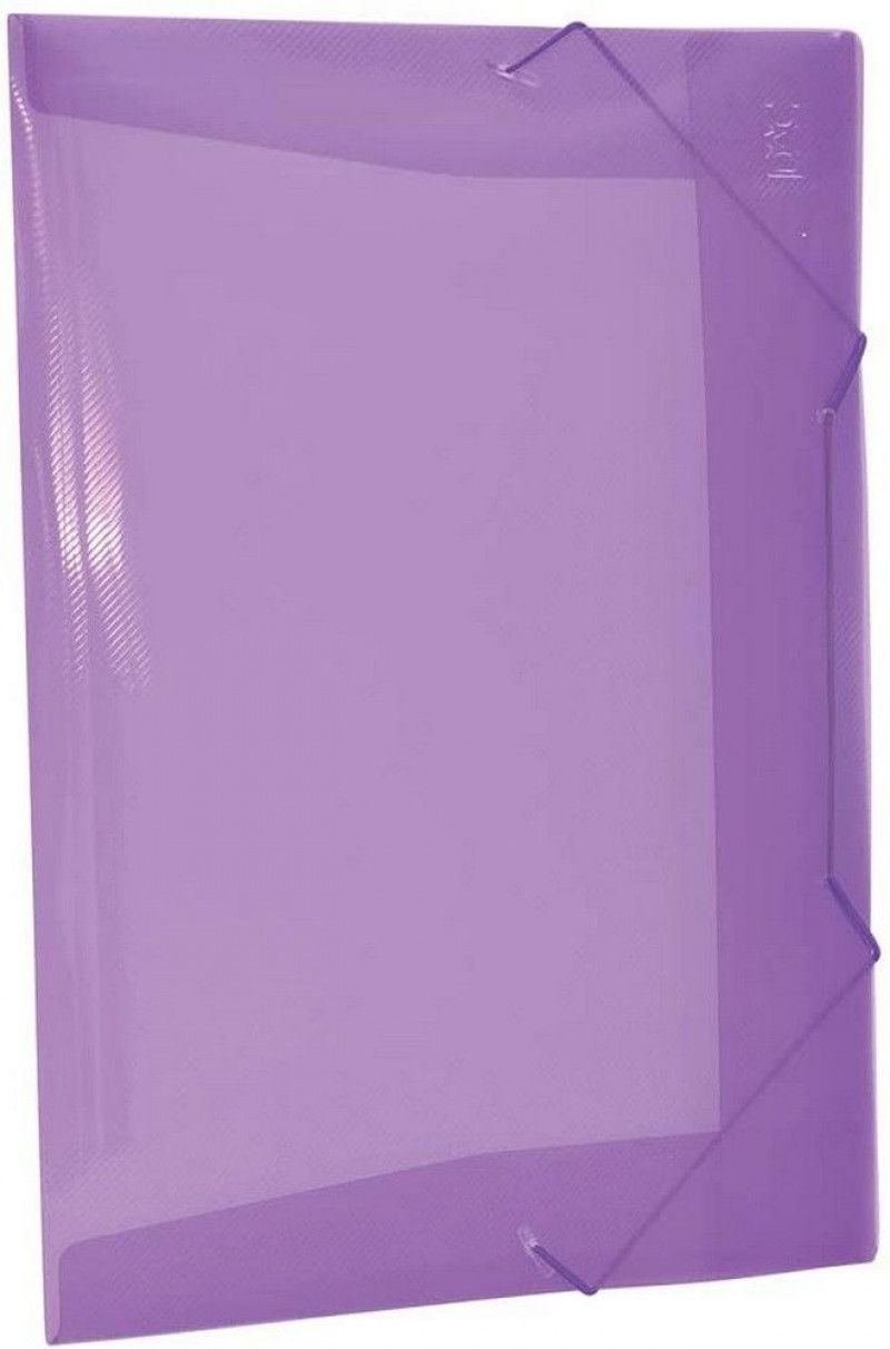 PASTA ABA ELASTICO PLASTICA OFICIO LILAS DAC - REF. 501LI - CAIXA COM 10 UNIDADES
