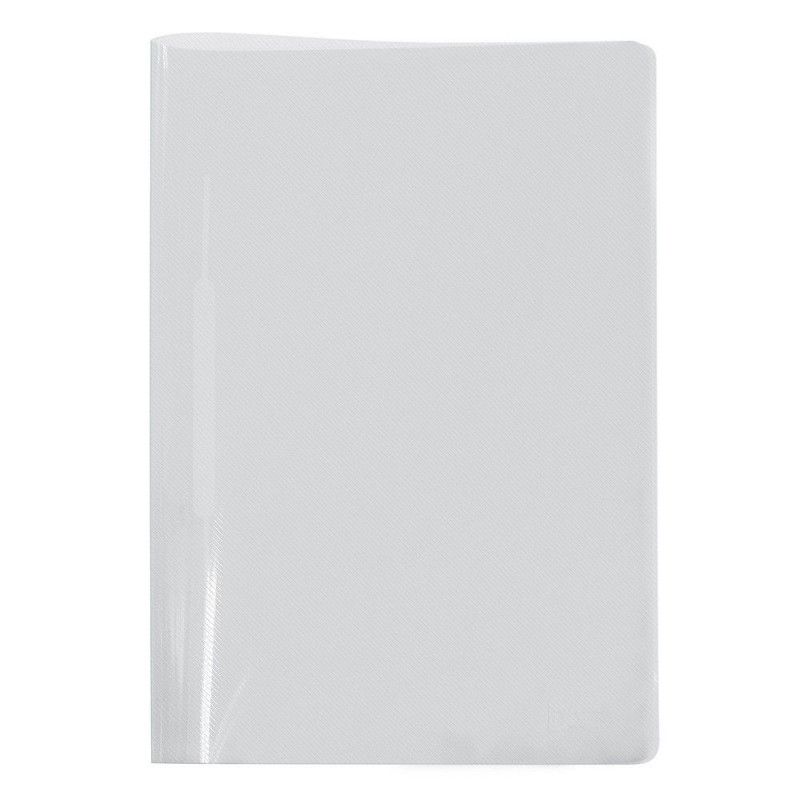 PASTA COM GRAMPO TRILHO PLASTICA TRANSPARENTE DAC - REF. 606TR - CAIXA COM 10 UNIDADES