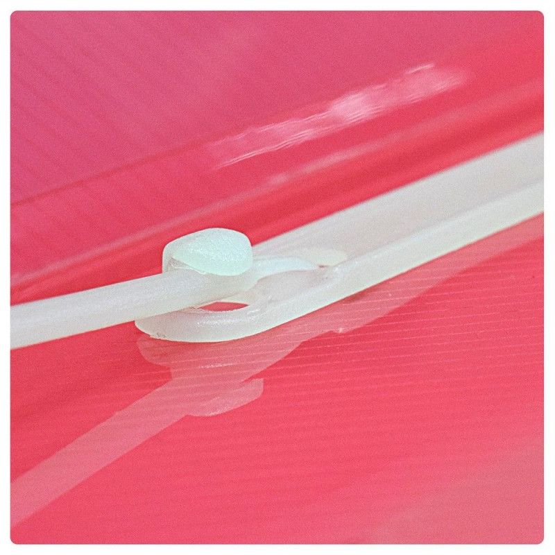 PASTA COM GRAMPO TRILHO PLASTICA VERMELHO DAC - REF. 606VM - CAIXA COM 10 UNIDADES