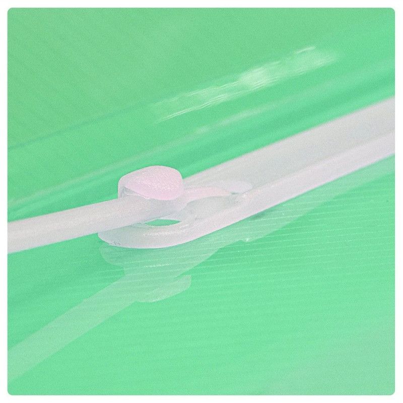 PASTA COM GRAMPO TRILHO PLASTICA VERDE DAC - REF. 606VD - CAIXA COM 10 UNIDADES