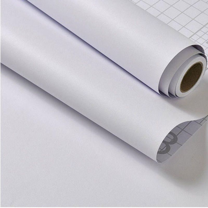 ADESIVO 45X10M BRILHO BRANCO PLASTIFIK - REF. 506540 - 1 UNIDADE