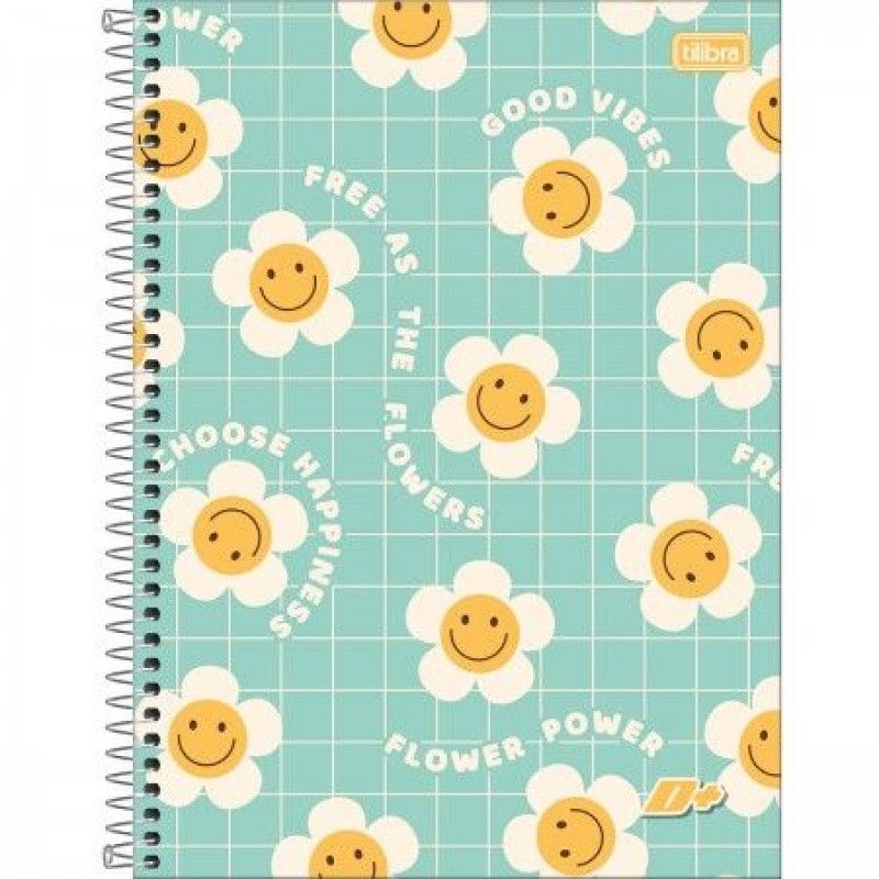 CADERNO 20 MATERIAS CAPA DURA 400 FOLHAS MAIS FEMININO TILIBRA - REF. 13936 - PACOTE COM 2 UNIDADES