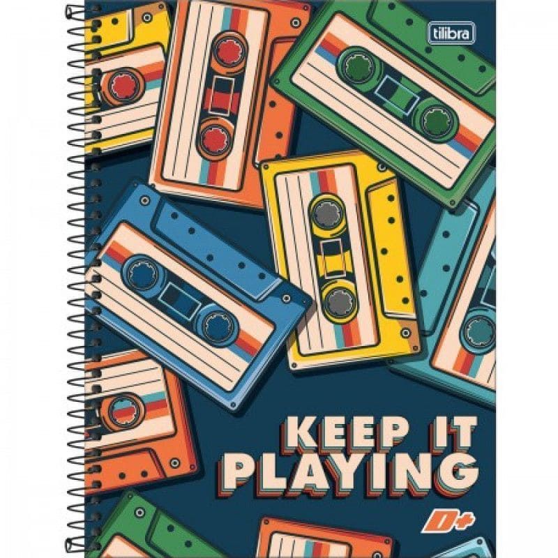 CADERNO 1 MATERIA CAPA DURA 96 FOLHAS MAIS MASCULINO - REF. 12795 - PACOTE COM 4 UNIDADES